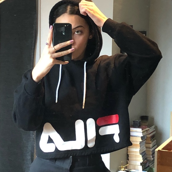 Fila cropped hoddie - Picture 2 of 2